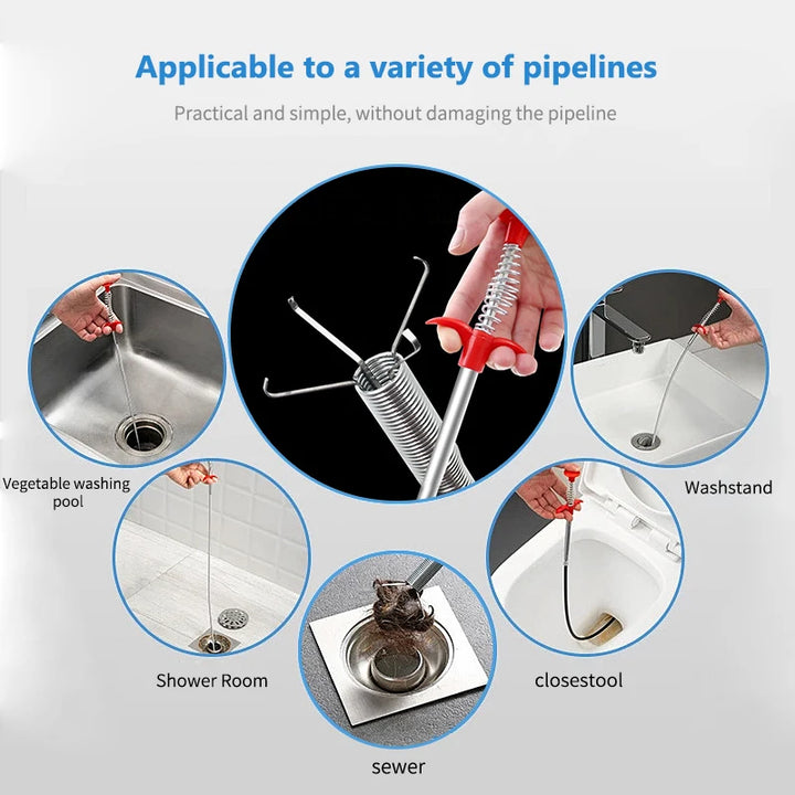 60cm Spring Pipe Dredging Tool